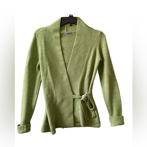 Fashion Knitted Cardigan Cross wrap Sweater Women's Size XS - Picture 1 of 7